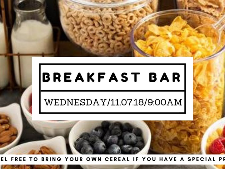 Breakfast Cereal Bar